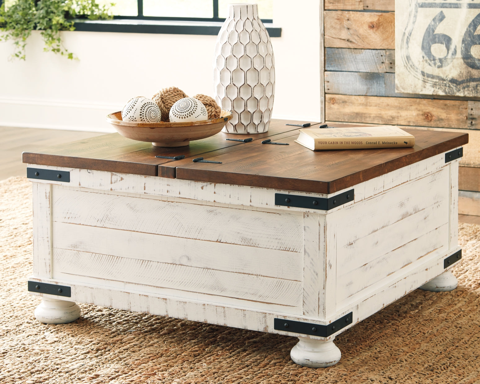 Wystfield Coffee Table with 1 End Table Furniture Mart -  online today or in-store at our location in Duluth, Ga. Furniture Mart Georgia. View our lowest price today. Shop Now. 