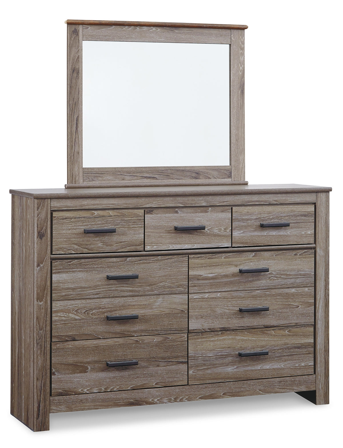 Zelen Full Panel Bed with Mirrored Dresser and 2 Nightstands Furniture Mart -  online today or in-store at our location in Duluth, Ga. Furniture Mart Georgia. View our lowest price today. Shop Now. 