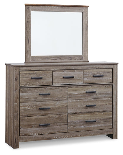Zelen Full Panel Headboard with Mirrored Dresser, Chest and 2 Nightstands Furniture Mart -  online today or in-store at our location in Duluth, Ga. Furniture Mart Georgia. View our lowest price today. Shop Now. 