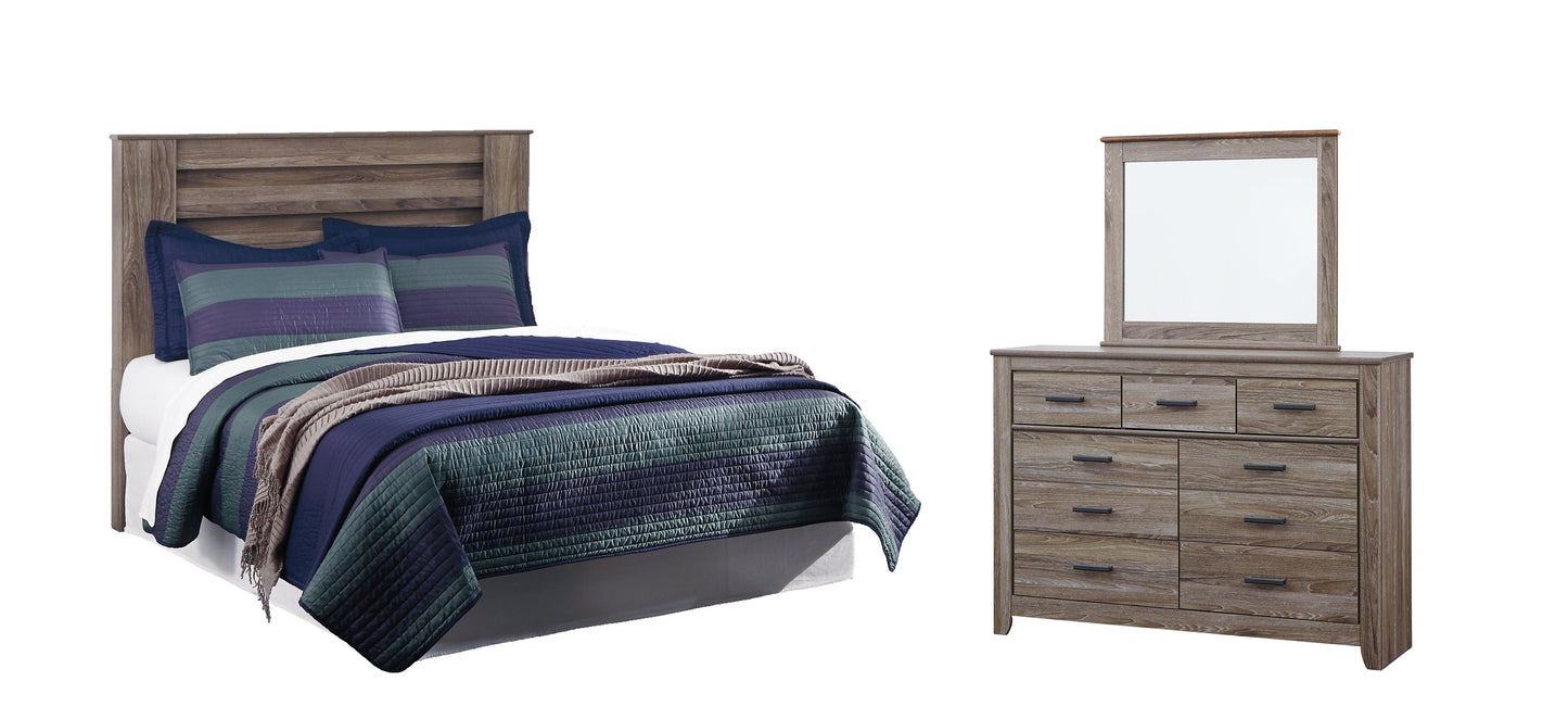 Zelen King/California King Panel Headboard with Mirrored Dresser Furniture Mart -  online today or in-store at our location in Duluth, Ga. Furniture Mart Georgia. View our lowest price today. Shop Now. 