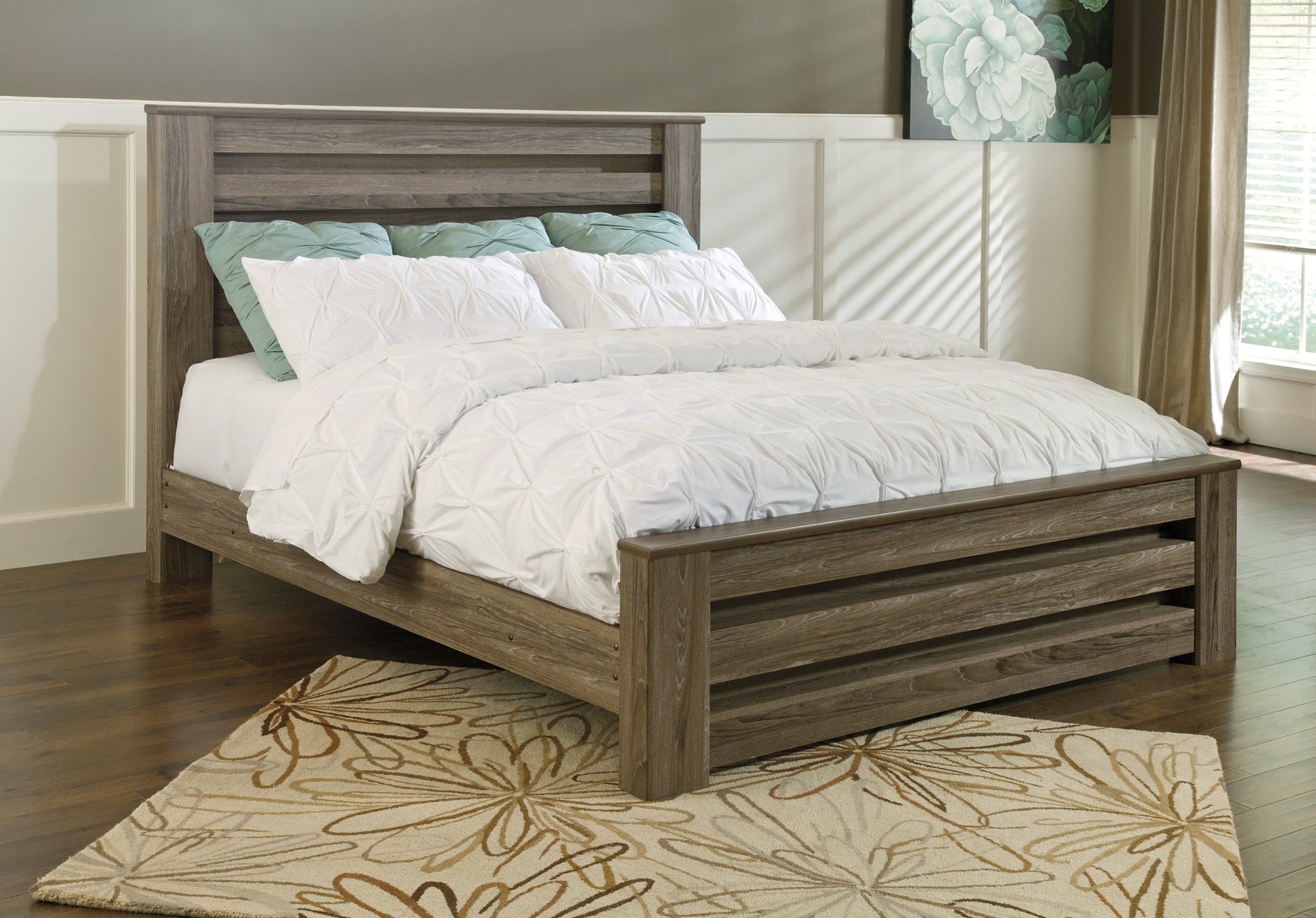 Zelen King Panel Bed with Dresser Furniture Mart -  online today or in-store at our location in Duluth, Ga. Furniture Mart Georgia. View our lowest price today. Shop Now. 