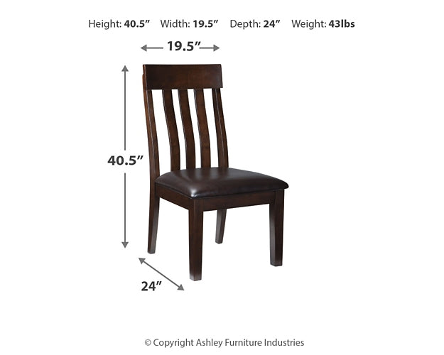 Haddigan Dining UPH Side Chair (2/CN) Furniture Mart -  online today or in-store at our location in Duluth, Ga. Furniture Mart Georgia. View our lowest price today. Shop Now. 