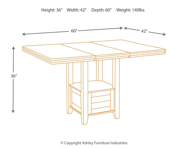 Haddigan RECT DRM Counter EXT Table Furniture Mart -  online today or in-store at our location in Duluth, Ga. Furniture Mart Georgia. View our lowest price today. Shop Now. 