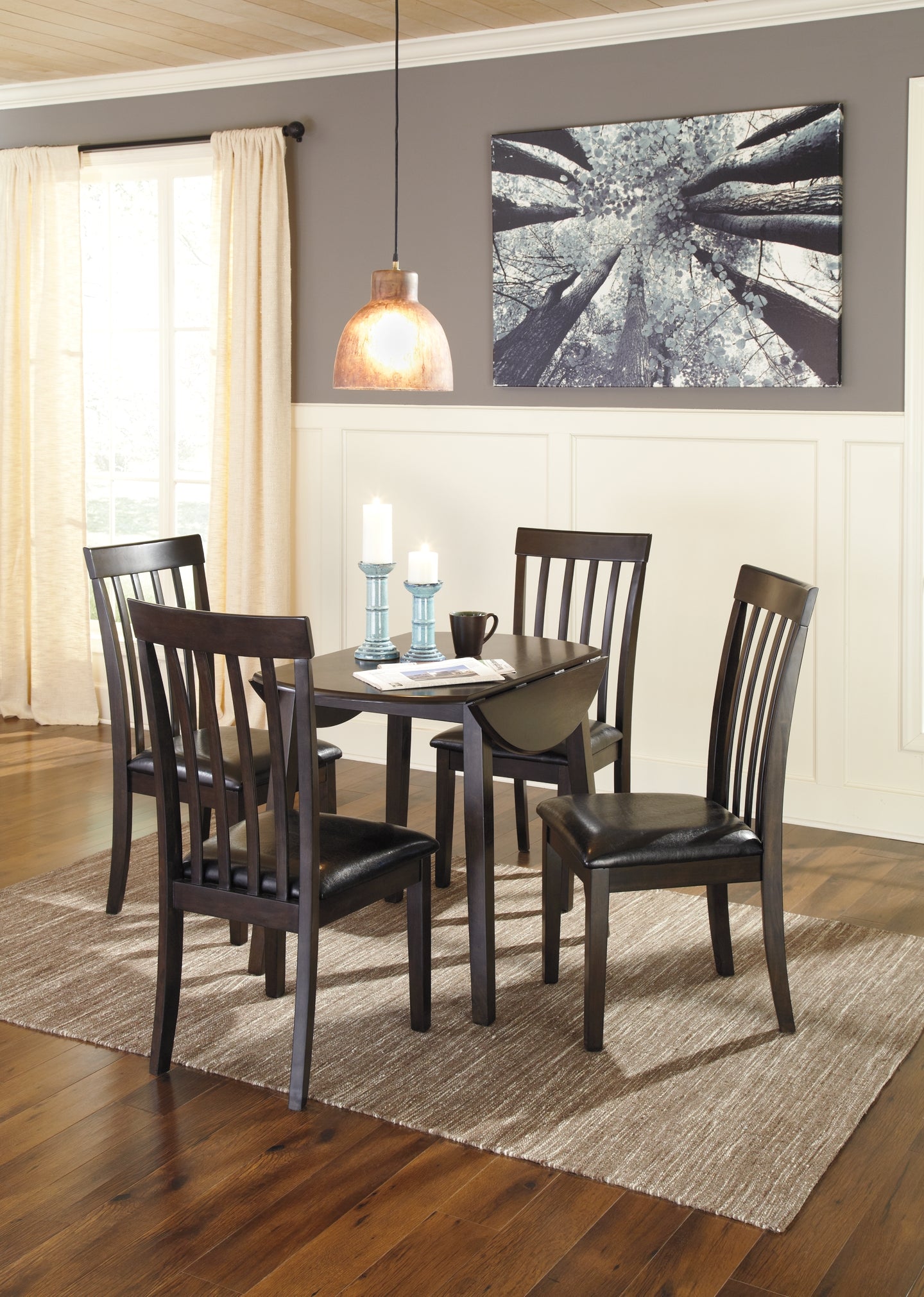 Hammis Round DRM Drop Leaf Table Furniture Mart -  online today or in-store at our location in Duluth, Ga. Furniture Mart Georgia. View our lowest price today. Shop Now. 