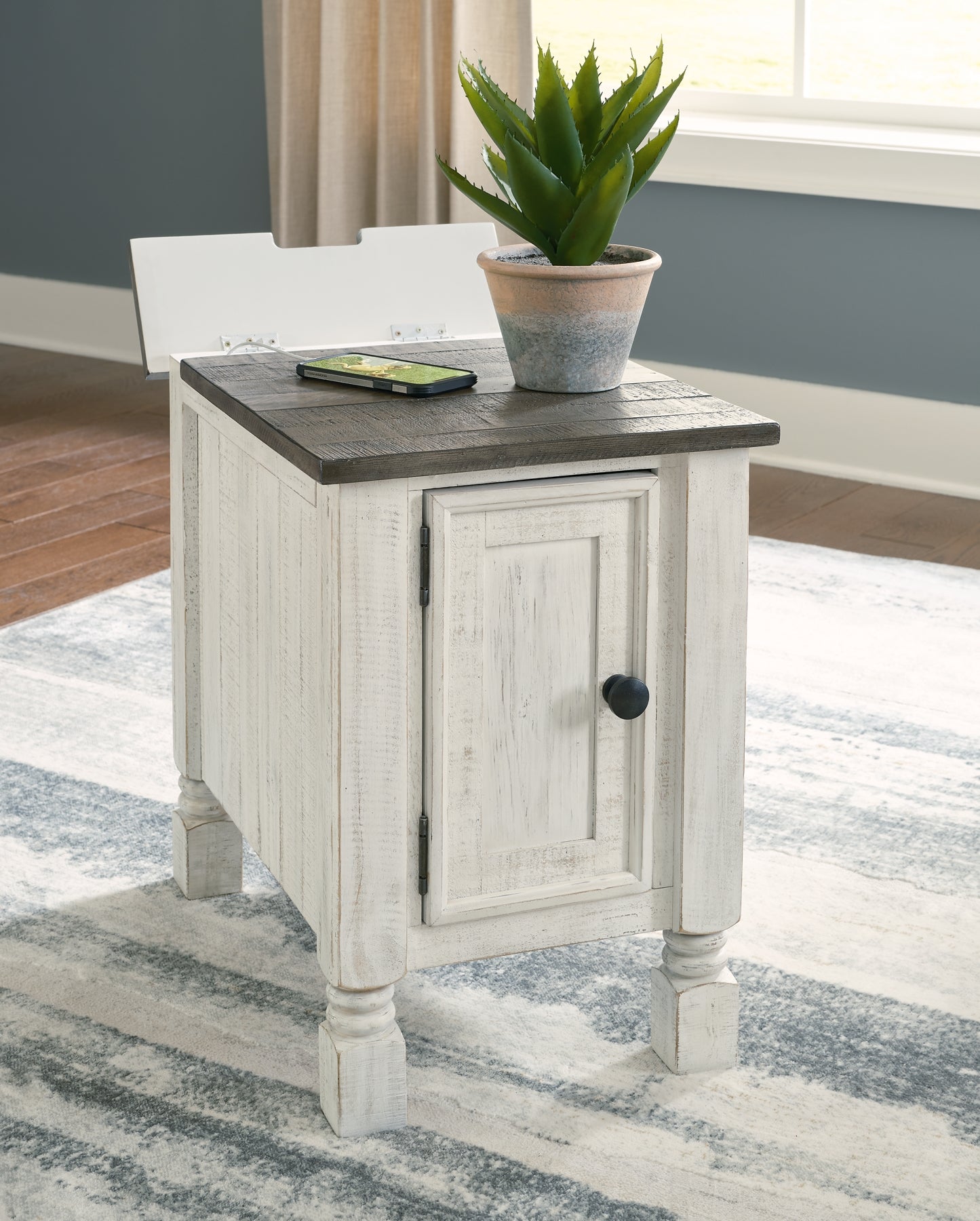 Havalance Chair Side End Table Furniture Mart -  online today or in-store at our location in Duluth, Ga. Furniture Mart Georgia. View our lowest price today. Shop Now. 