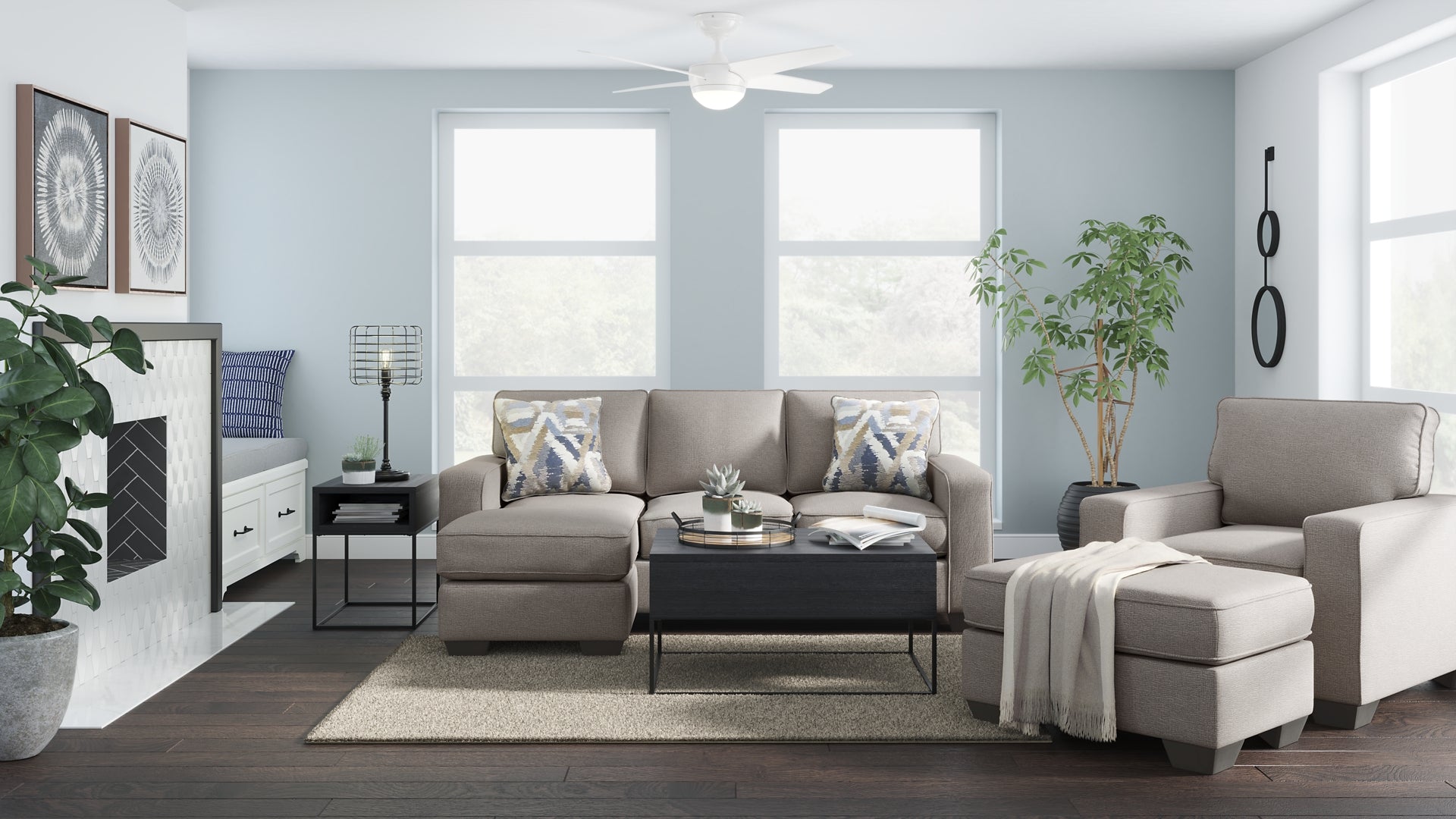 Greaves Sofa Chaise, Chair, and Ottoman Furniture Mart -  online today or in-store at our location in Duluth, Ga. Furniture Mart Georgia. View our lowest price today. Shop Now. 