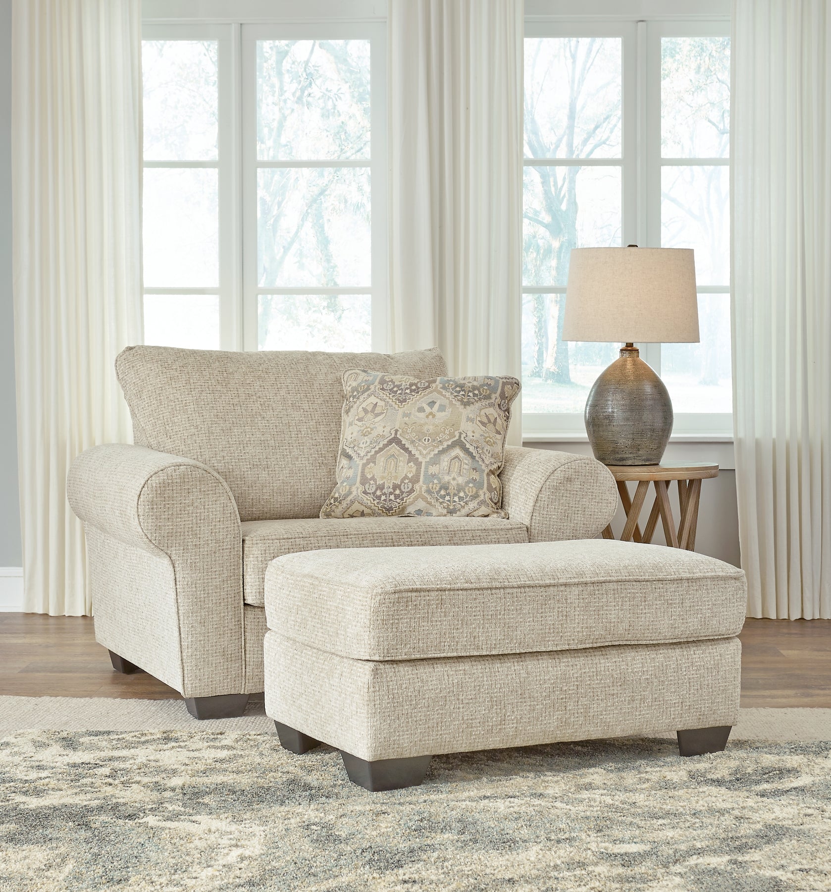 Haisley Sofa, Loveseat, Chair and Ottoman Furniture Mart -  online today or in-store at our location in Duluth, Ga. Furniture Mart Georgia. View our lowest price today. Shop Now. 