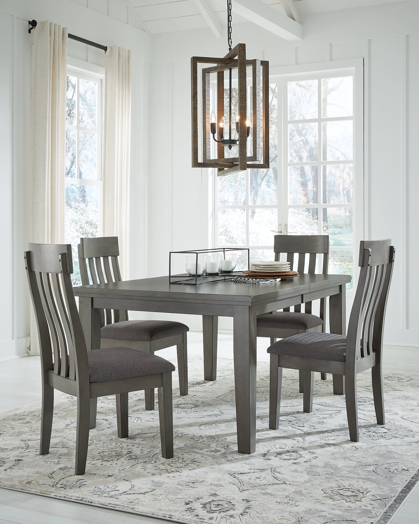 Hallanden Dining Table and 4 Chairs Furniture Mart -  online today or in-store at our location in Duluth, Ga. Furniture Mart Georgia. View our lowest price today. Shop Now. 