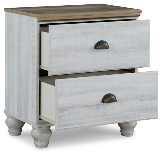 Haven Bay Two Drawer Night Stand Furniture Mart -  online today or in-store at our location in Duluth, Ga. Furniture Mart Georgia. View our lowest price today. Shop Now. 