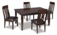 Haddigan Dining Table and 4 Chairs Furniture Mart -  online today or in-store at our location in Duluth, Ga. Furniture Mart Georgia. View our lowest price today. Shop Now. 