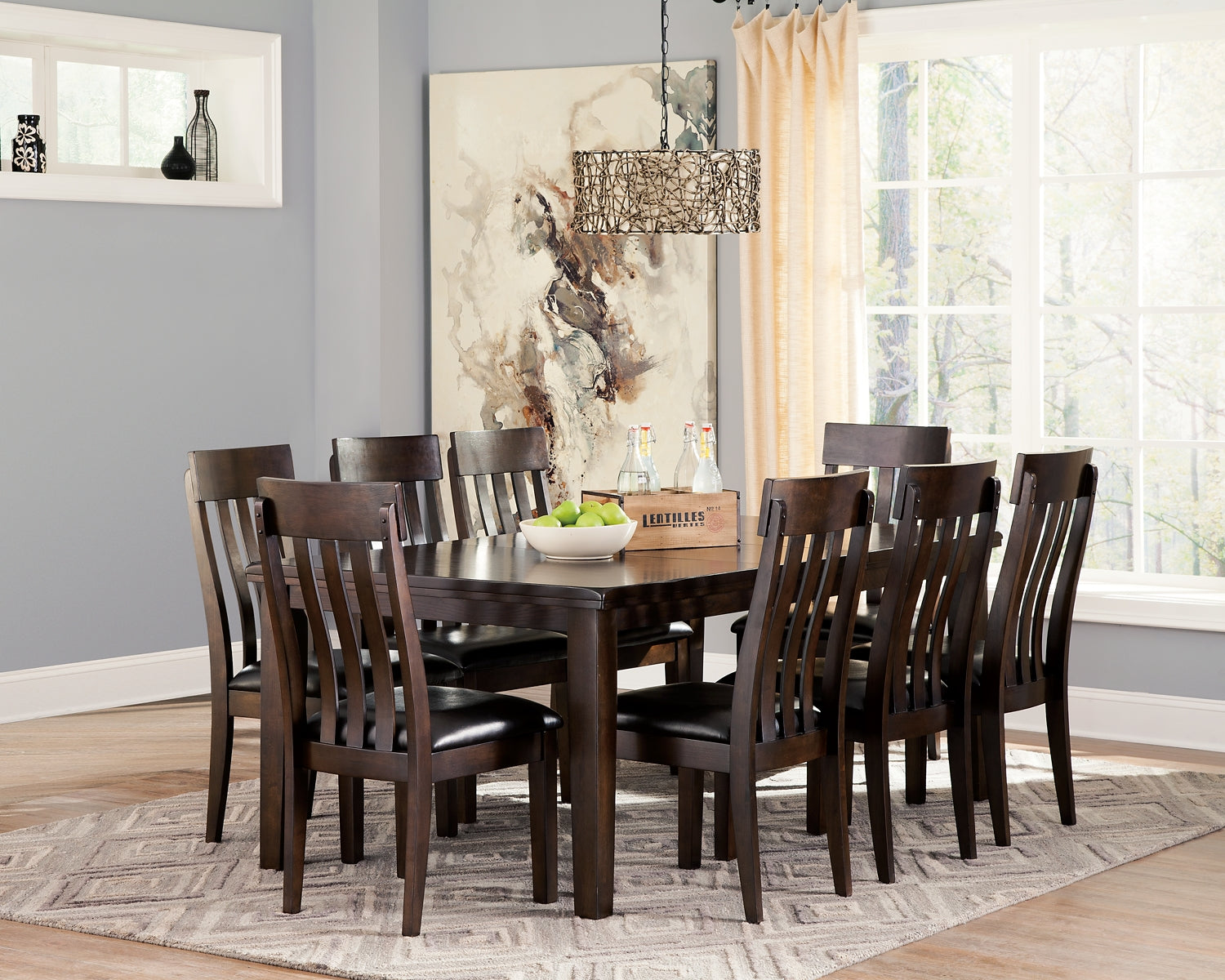 Haddigan Dining Table and 8 Chairs Furniture Mart -  online today or in-store at our location in Duluth, Ga. Furniture Mart Georgia. View our lowest price today. Shop Now. 