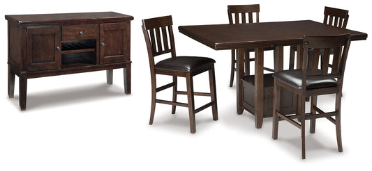Haddigan Counter Height Dining Table and 4 Barstools with Storage Furniture Mart -  online today or in-store at our location in Duluth, Ga. Furniture Mart Georgia. View our lowest price today. Shop Now. 