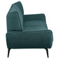 Acton Upholstered Flared Arm Sofa Teal Blue