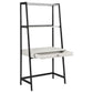 Pinckard 3-piece Ladder Desk Set Grey Stone and Black
